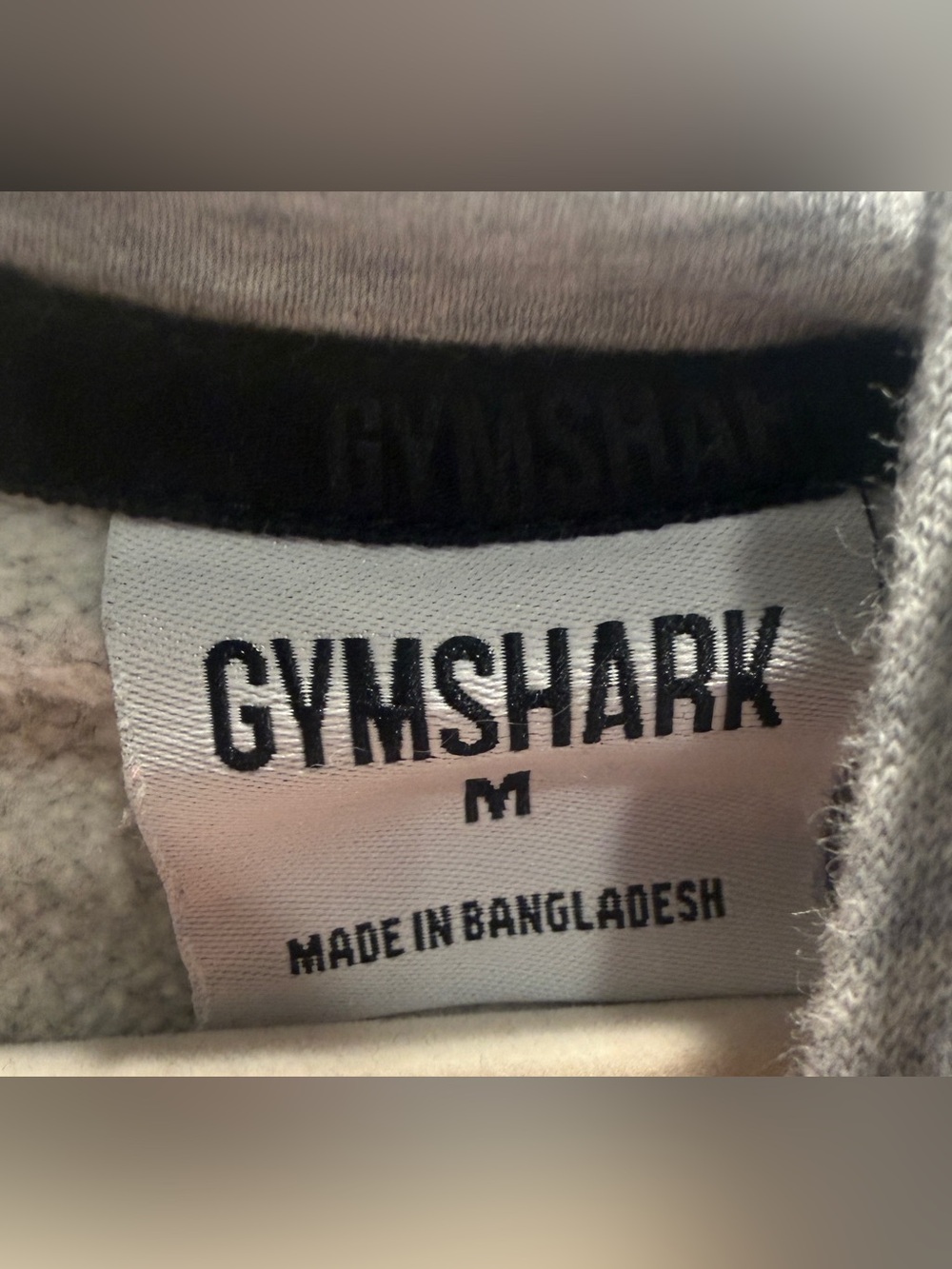 Gymshark Training Cropped Hoodie – Women’s Medium – Light Gray Sweatshirt - Picture 5 of 11